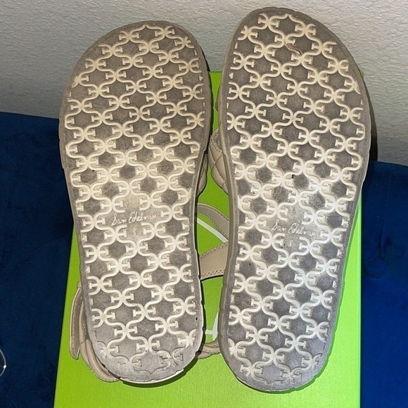 Sam Edelman Gravil Sand Leather Platform Sandals Sz. 8 - Picture 14 of 15